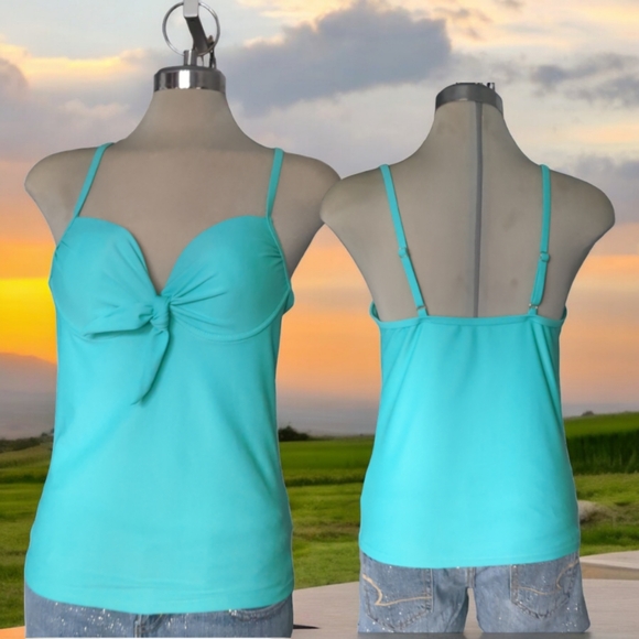 Swimming Clear Green Top Size 10 - Picture 11 of 11